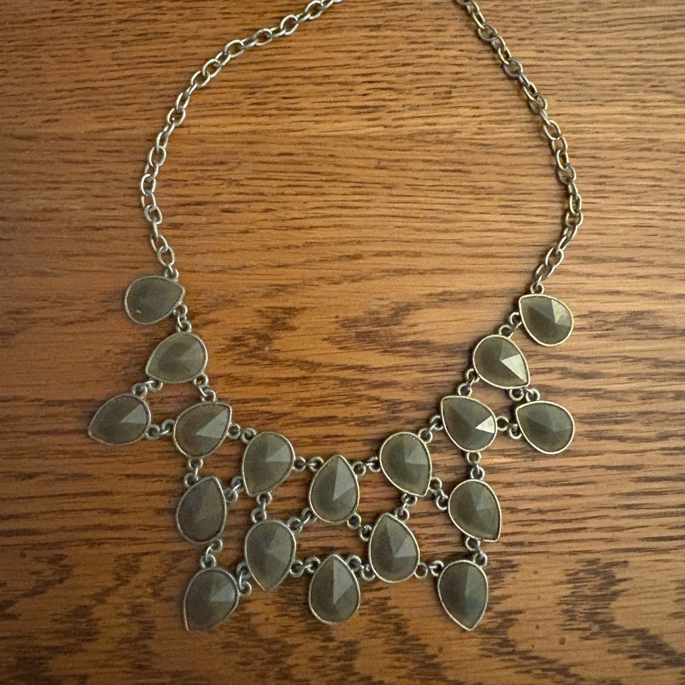 Source Unknown Gold Layered Necklace